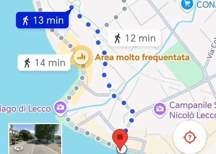 The Family Haven, Large A Few Steps From The Lake, With Garage! Apartamento Lecco